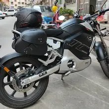 バイク用防水レザーサイドバッグ【汎用・取付簡単・シンプルデザイン】