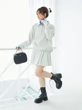レトロ英倫風 厚底女性用ショートブーツ【マーチンブーツ・バイカー用】