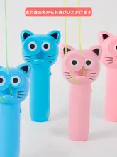 猫用電動おもちゃ【ロープ発射器・解消・回転機能】