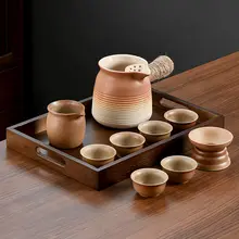 家庭用 茶器セット【直火対応・サイドハンドル・煮茶器】（セットアップ対応）