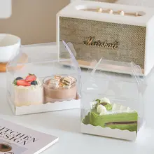 ケーキ用テイクアウトボックス【千層ケーキ・持ち運び便利・デザート用】