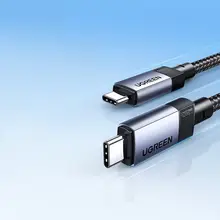 Type-C to Type-C ケーブル USB 3.2 Gen2 4K映像音声出力 高速データ転送 240W充電 PC ディスプレイ iPhone 16 17 18 対応 「UGREEN」