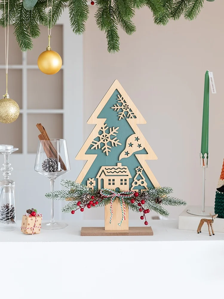 デスクトップクリスマス装飾品 ツリーオーナメント 雪の結晶 構成ギフトの選び方