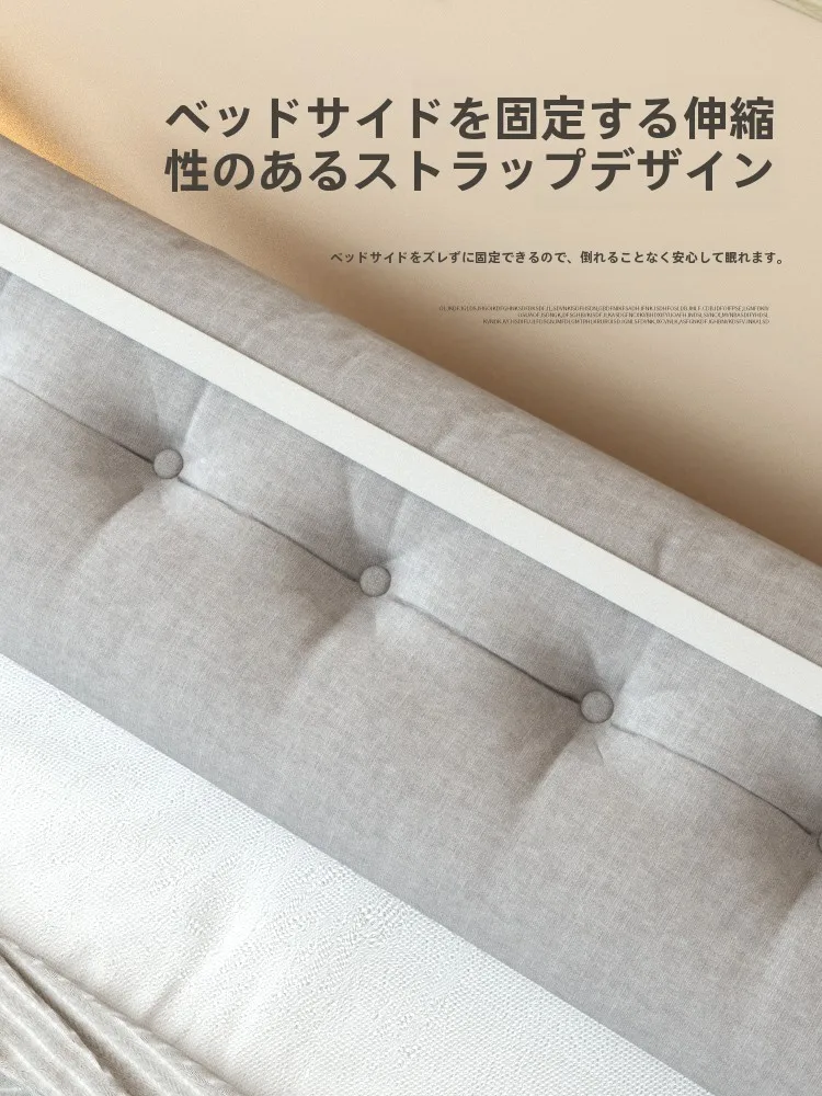 麻製ベッドヘッドクッション：凹みの原因を解決するシンプルデザインの靠垫
