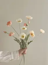 リアルなイメージのポピー造花【リビング装飾・フォトプロップス】