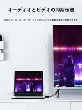 VGA HDMI 変換ケーブル PC テレビ プロジェクター モニター 接続 高画質 音声出力付き
