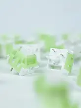 メカニカルキーボードスイッチ 静音 リニア ホットスワップ対応 工場潤滑済み POM タムキーボード用