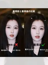 円形金属ヘアクリップ【水晶装飾・小型・前髪用・サイドクリップ】