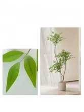 リアルな質感の南天竹の人工観葉植物【室内装飾・高級感】