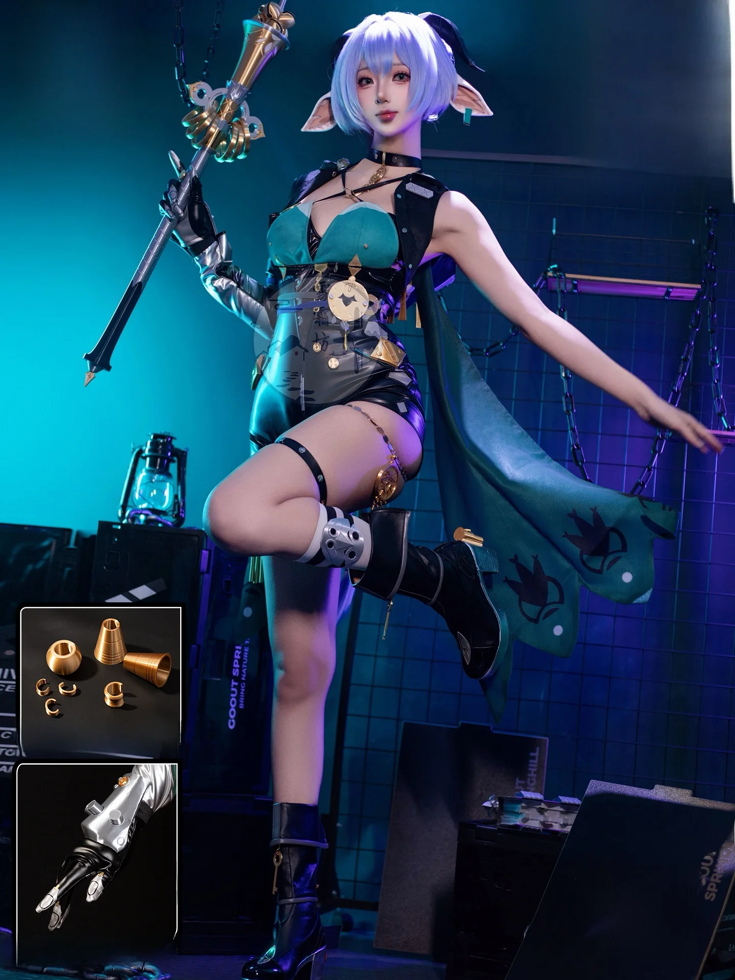 ルシアコスプレ衣装：アニメ・ゲーム風フルセットで可愛いギャル服を実現