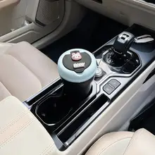 可愛いミニ車載ゴミ箱【カートゥーンデザイン・多機能収納】