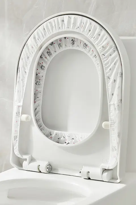 特大号厚手防水一次性トイレカバー【全覆い・独立包装・抗菌機能】