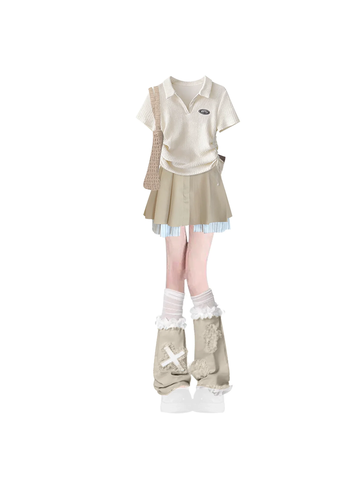 140サイズの女の子にぴったりな夏のスタイルは？韓国風学院スタイルワンピースで解決！