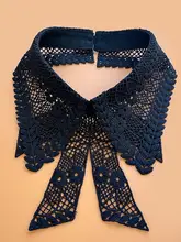 レース刺繍のファッション襟【DIY用・衣服アクセサリー・スタイリッシュデザイン】