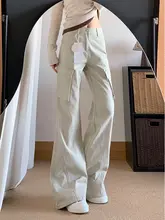 高身長向けアメリカンビンテージ風フレアパンツ【ハイウエスト・足長効果・春夏用】