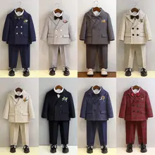 男の子用子供用スーツ【春秋向け・オシャレ・フォーマルなイベント用】【セットアップ対応】