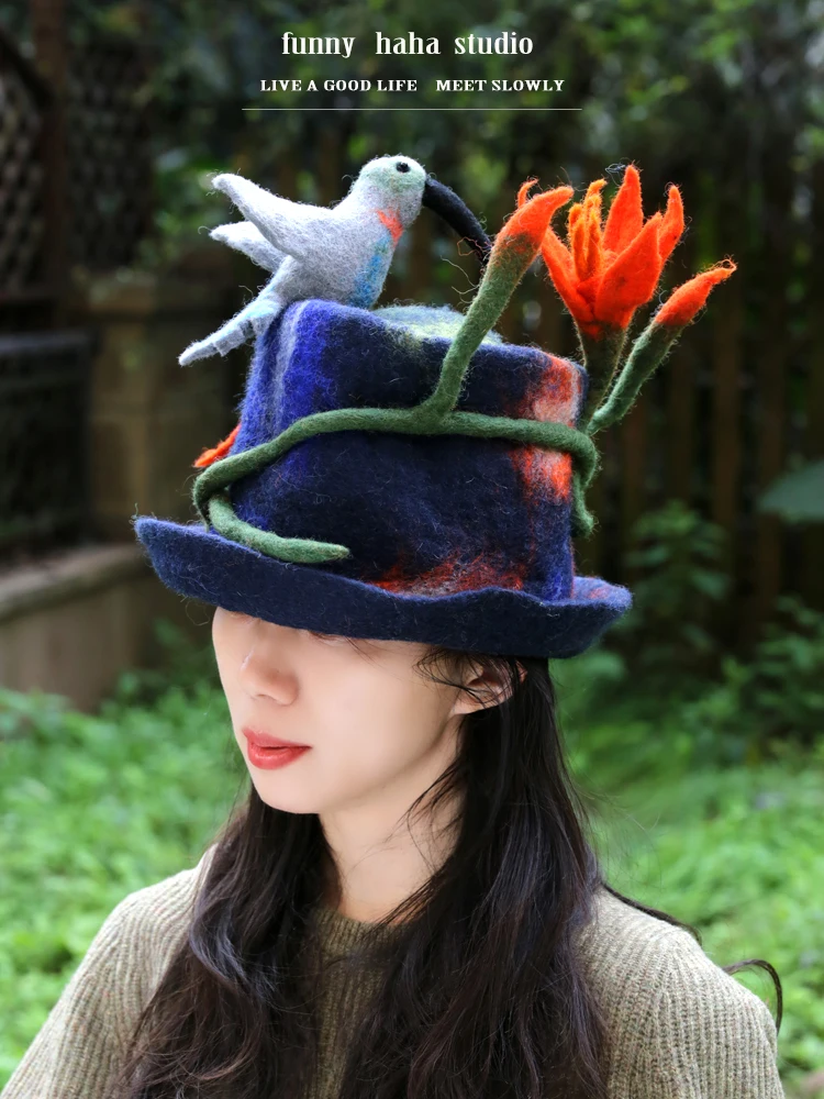 「顔でかい 帽子」は本当にファッションに使えるの？月と星の花モチーフキャップが答えをくれた