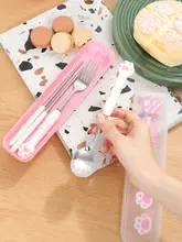 かわいいスプーンとフォークのセット【子供用・1人分・食器セット】