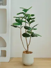 リアルな観葉植物 アダンソニア【インテリア装飾・高級感ある造花・観葉植物】