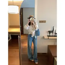 極上の柔らかさのリネンレーストリム薄手防晒シャツ【フィット】