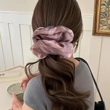 ファッション性抜群の丸子頭用ヘアゴム【フレンチスタイル・ボリュームアップ】