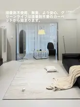 高級感漂うリビング用ラグ【汚れに強く、メンテナンスも簡単】