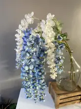 高級アートフラワー アカシア風 シミュレーションフラワー【紫藤花・鈴蘭・インテリア装飾用】（セットアップ対応）
