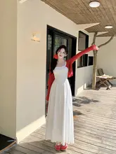 セクシーなキャミソールワンピース【大きいサイズ・ニットカーディガン付き・春用】（セットアップ対応）