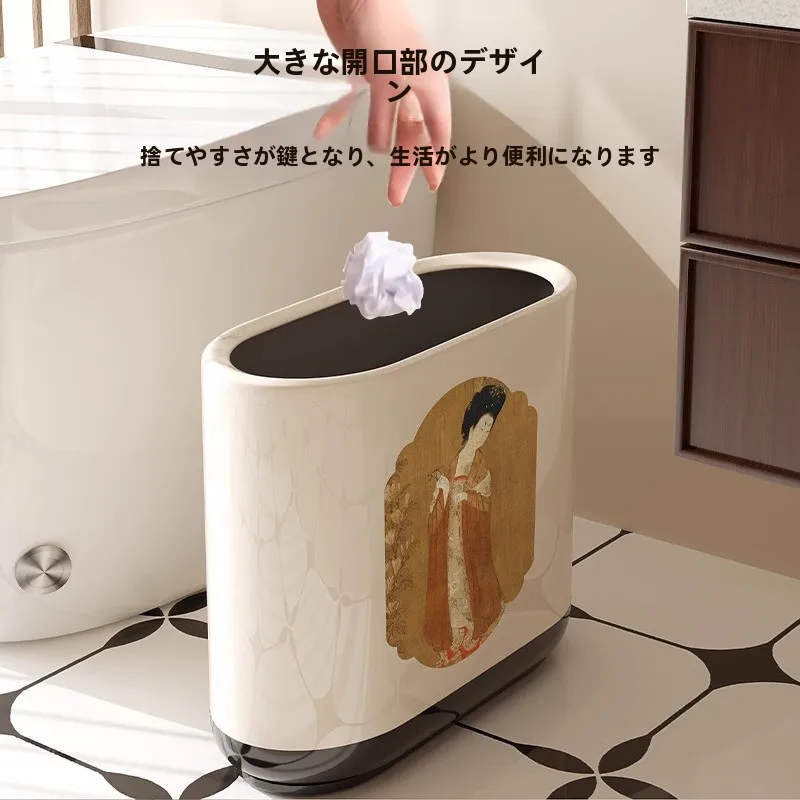 トイレにゴミ箱  を設置するなら、どんなデザインが理想？
