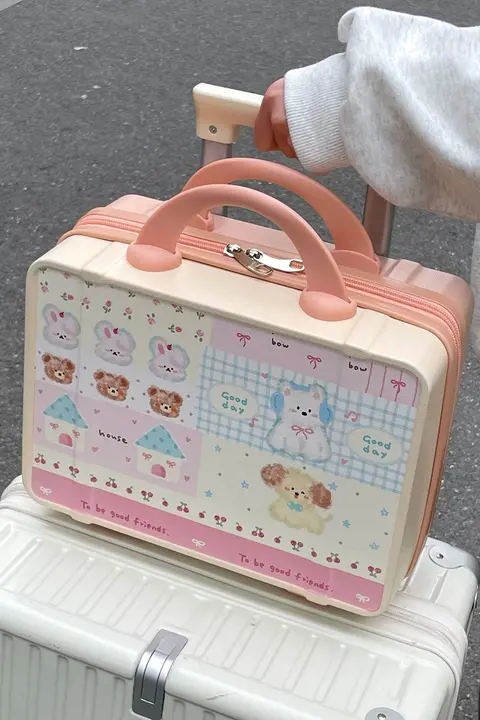 可愛いミニサイズ旅行用キャリーバッグ【軽量・搭乗可能・高いデザイン性】