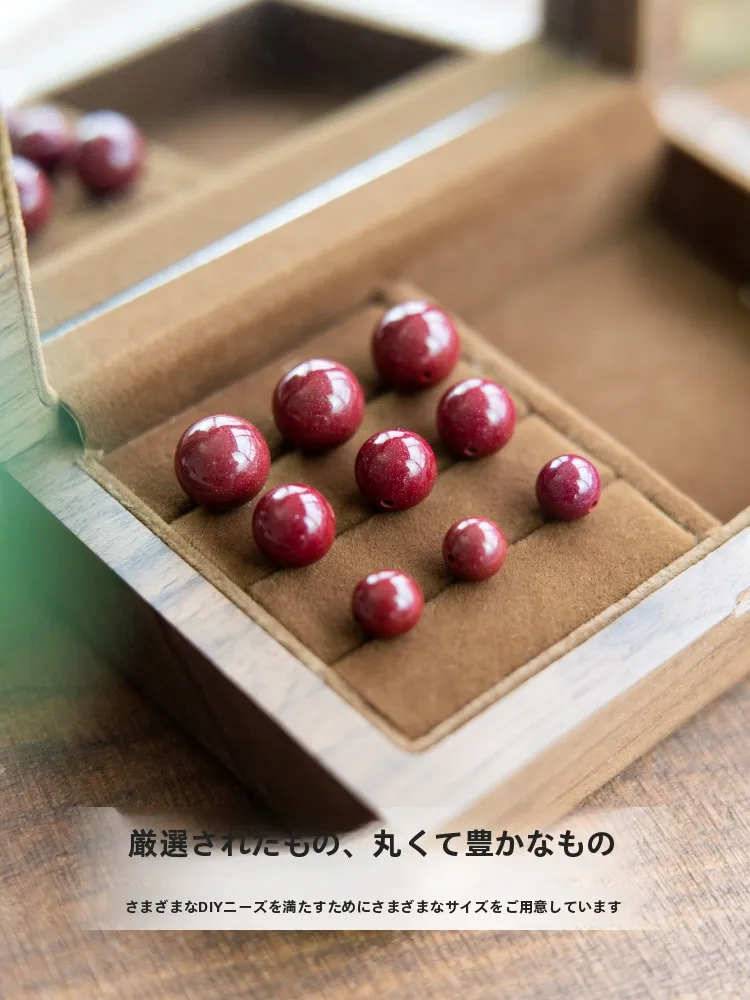 ビーズ 大きめ は なぜ 人気なのか？朱砂散珠の天然ビーズで、日常に彩る「心のリズム」