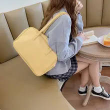 カジュアルな大容量ショルダーバッグ【韓国風・学院スタイル・インスタ映え】