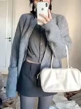 千鳥格子 Aラインスカート【秋冬用・レトロデザイン】（セットアップ対応）