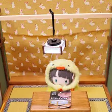 レトロ引き紐式吊り下げライト【ミニチュア・和風デザイン・LED照明】