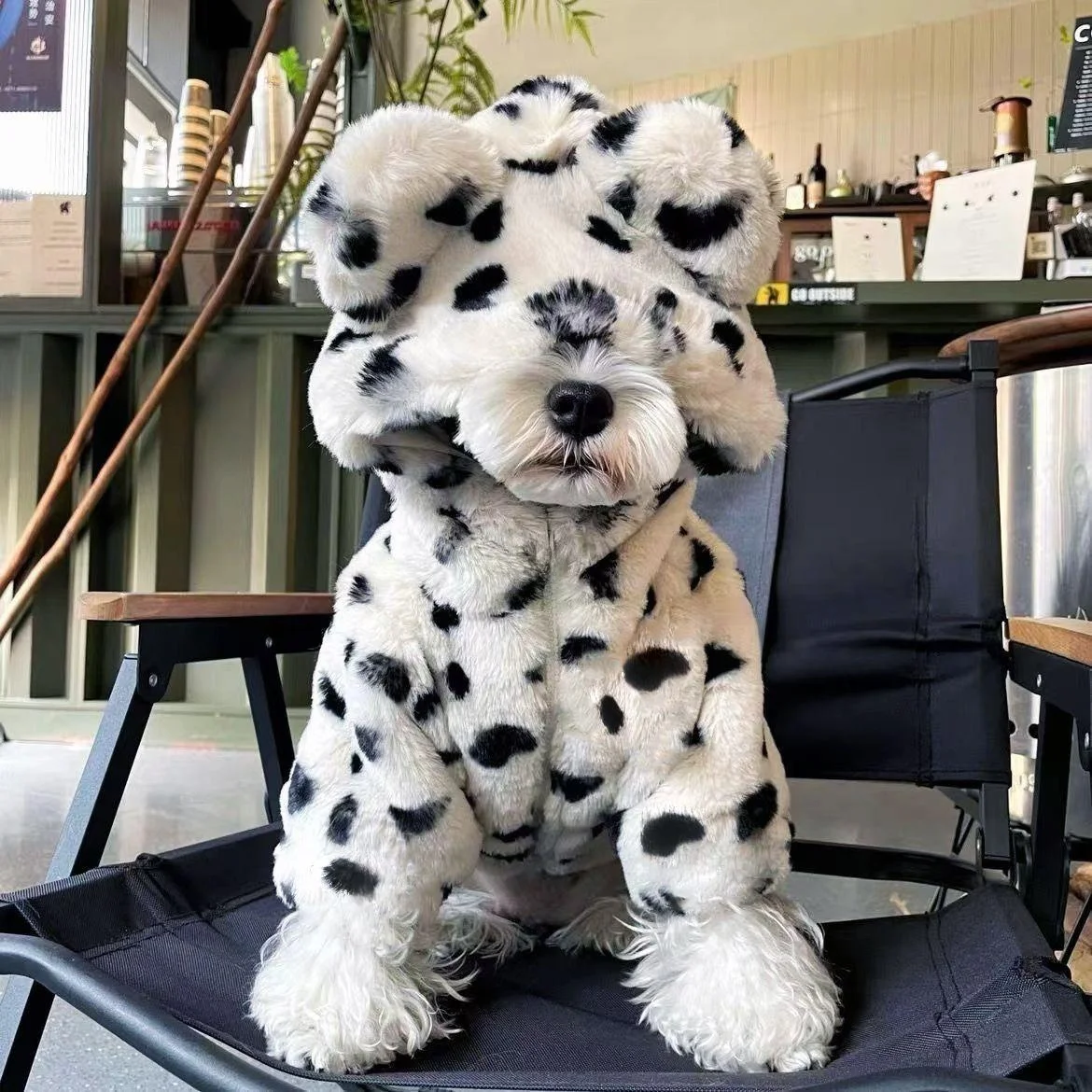 シュナウザー用秋冬保温セーター：小型犬向けフリース裏地の柔らかさと保暖性