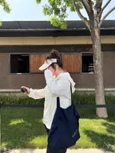 夏用トートバッグ【リネン素材・大容量・通勤用】