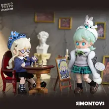 関節可動のフィギュア【BJDスタイル・女の子向け・コレクション用】
