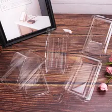透明三角プラスチックサンドイッチパッケージ【使い捨て・ケーキボックス】