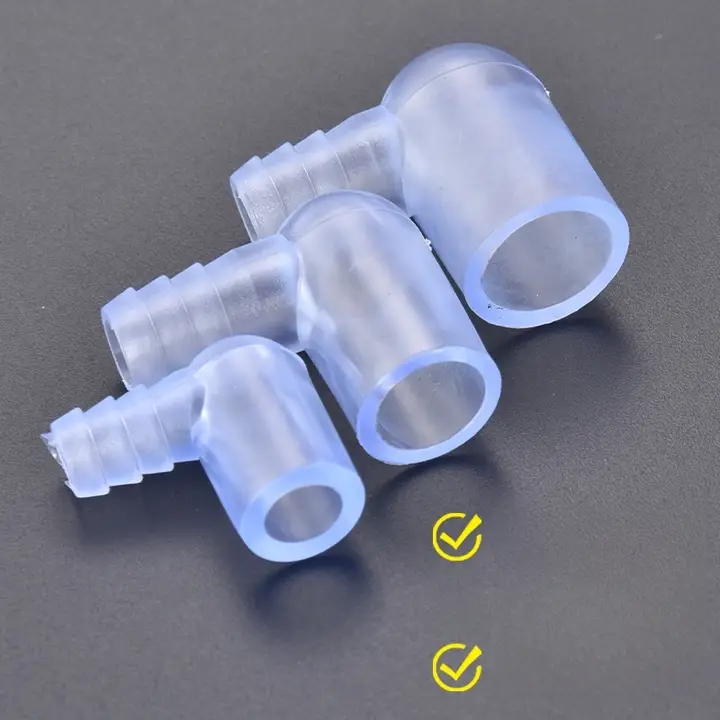 茶卓用 漏水口接続パイプ【Y型三通・直角曲げ・茶具アクセサリー】