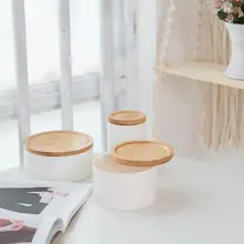 インテリアにぴったり！竹製デスク収納ボックス【小物入れ・装飾用】