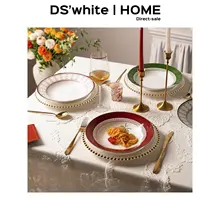 ドイツ製 骨瓷の西洋食器 プレート【食卓用・デザート・朝食・ステーキ・パスタ】