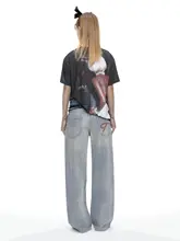 バックステージグラフィックプリントTシャツ【短  袖・ユニセックス】
