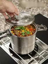 アウトドア用304ステンレス製高圧調理器具【キャンプ・持ち運び便利】（セットアップ対応）