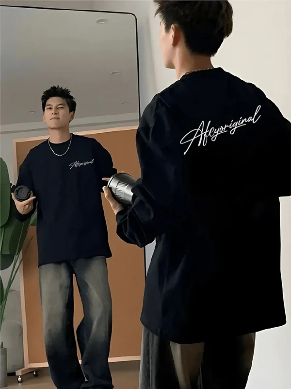 メンズロングtシャツの着こなしと素材選定：Eypiaの純棉タイプが解決する実用性