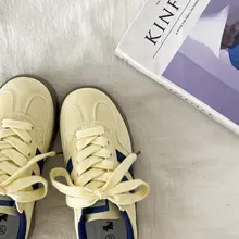 女性のためのホットスタイルイエローデューティトレーニングシューズ2025新しいスタイル