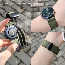 Samsung Galaxy Watch6/5/4対応 本革製 男女兼用 スマートスポーツバンド【秋冬用・サ ムスン Gear S3/S6 Classic対応・マグネット式】
