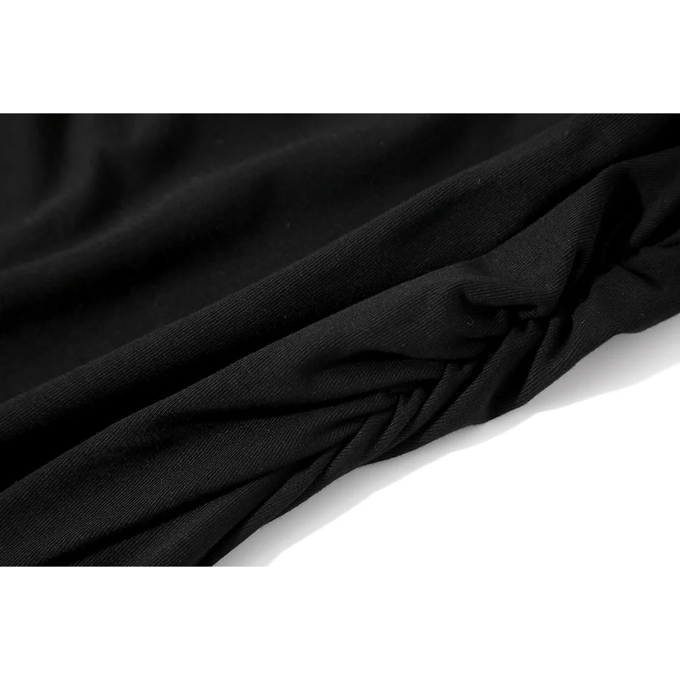 夏用文字プリント半袖Tシャツとストライプデザインのリボン付きスカート（セットアップ対応）