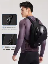 LI-NING リュックサック【軽量・アウトドア・自転車通勤用・12L・シンプルデザイン】