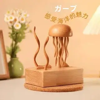 木製オルゴール バレンタインデー 木製 工芸品 癒し系ギフト
