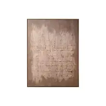 手描き油絵 侘寂風 抽象リビング装飾画【大判・テクスチャー・シンプルデザイン】